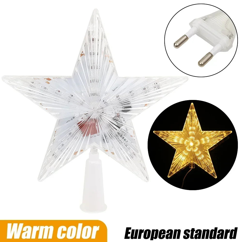 light up star tree topper
