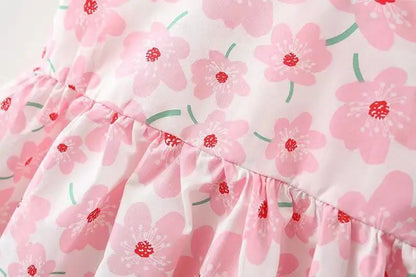 Robe florale fille - robe de plage pour tout-petits pour enfants