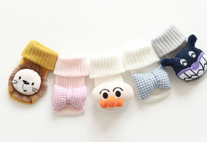 Rutschfeste Babysocken für Neugeborene im Frühling und Herbst