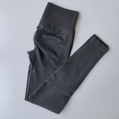 Women's Nude Hip Line High Waisted Fitness Yoga Pants