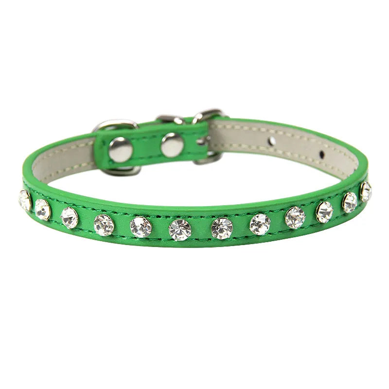 rhinestone cat collar