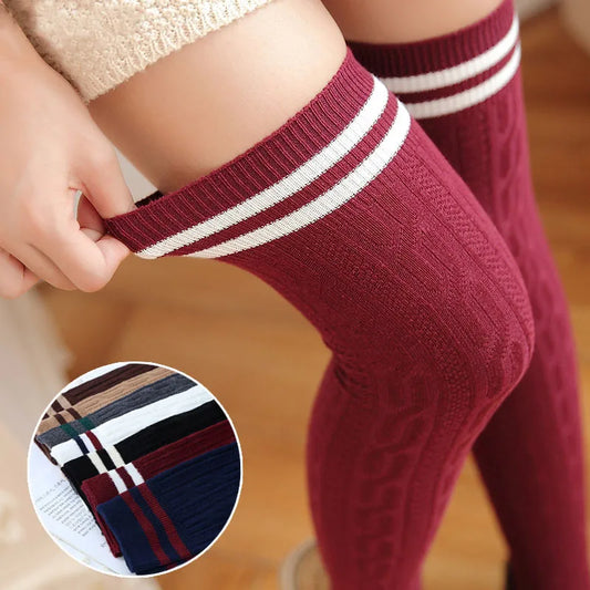 Chaussettes chaudes et pelucheuses pour l'hiver