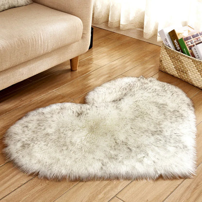 Faux Non Slip Bedroom Shaggy Mats