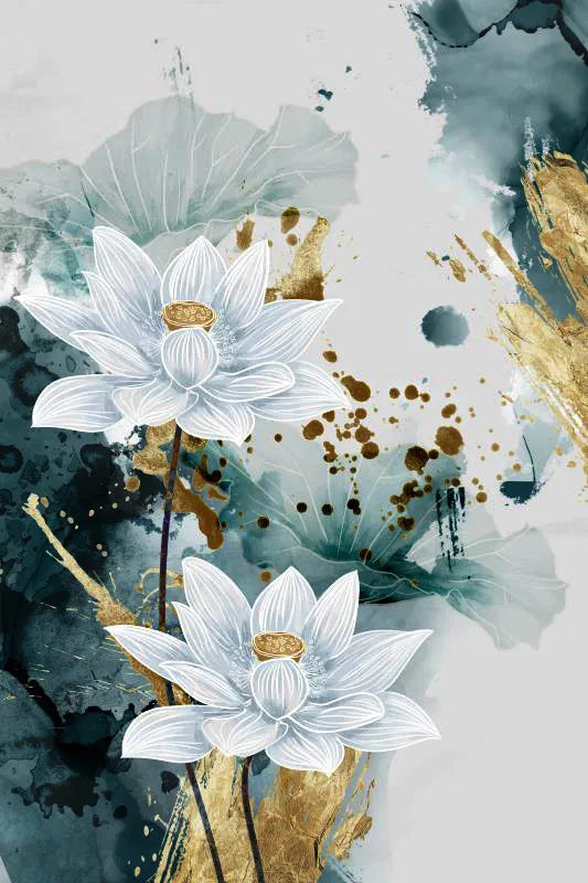 Ginkgo Leaves Painting