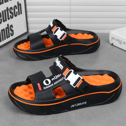 Outdoor Men's Platform Sandals/Slippers