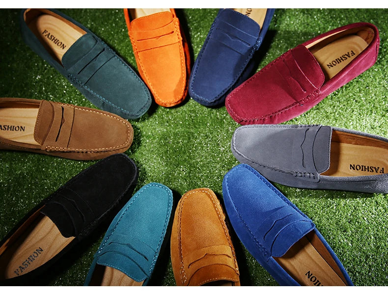 Herren-Loafer aus Leder für Frühling und Sommer