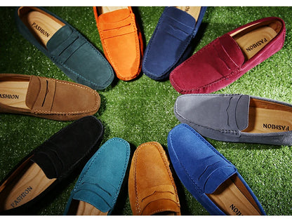 Herren-Loafer aus Leder für Frühling und Sommer