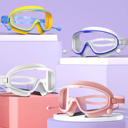 Adult Clear Anti-Fog Swim Goggles