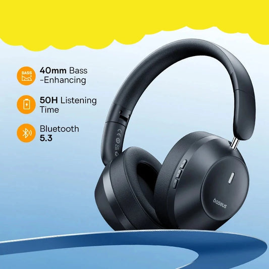 Bass 30 Max Wireless 50H Playback Headphones