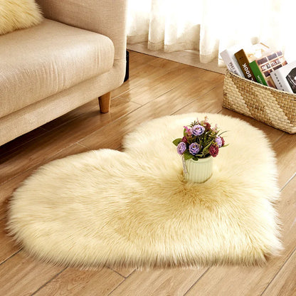 Faux Non Slip Bedroom Shaggy Mats