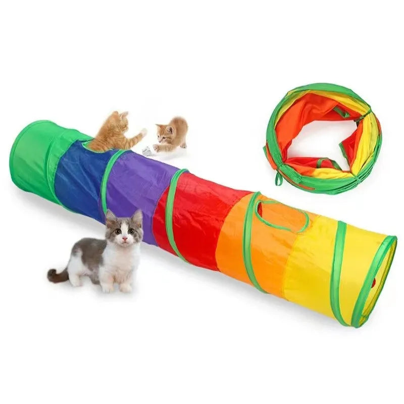 Foldable Wear-Resistant Cat Tunnel