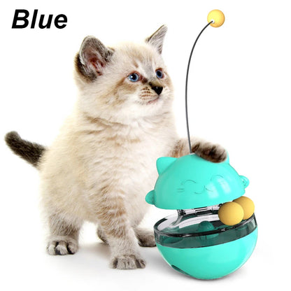 USB Rechargeable Feather Laser Cat Toy