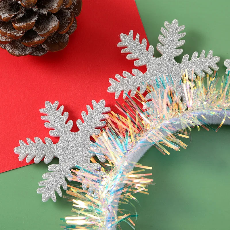 Snowflake & Xmas Tree Christmas Headband