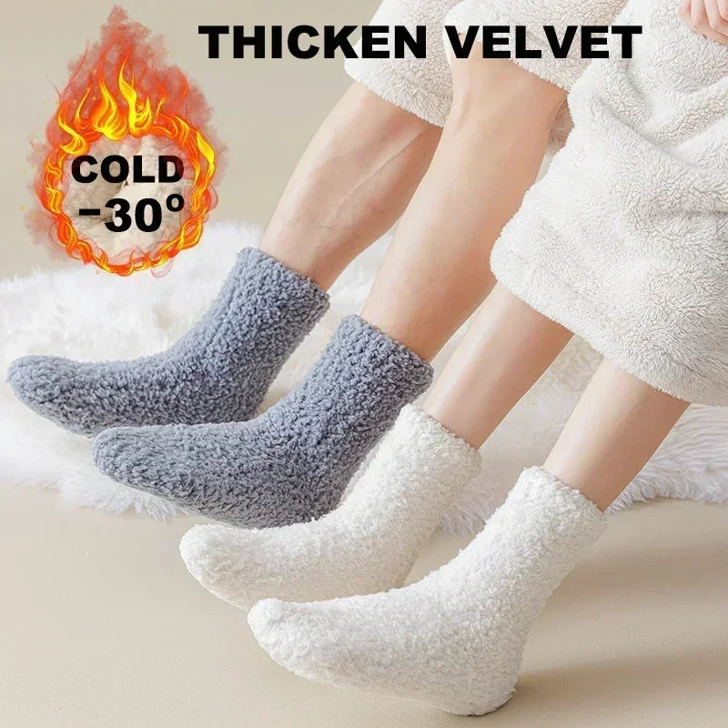 3 Pairs Women & Men Slipper Socks