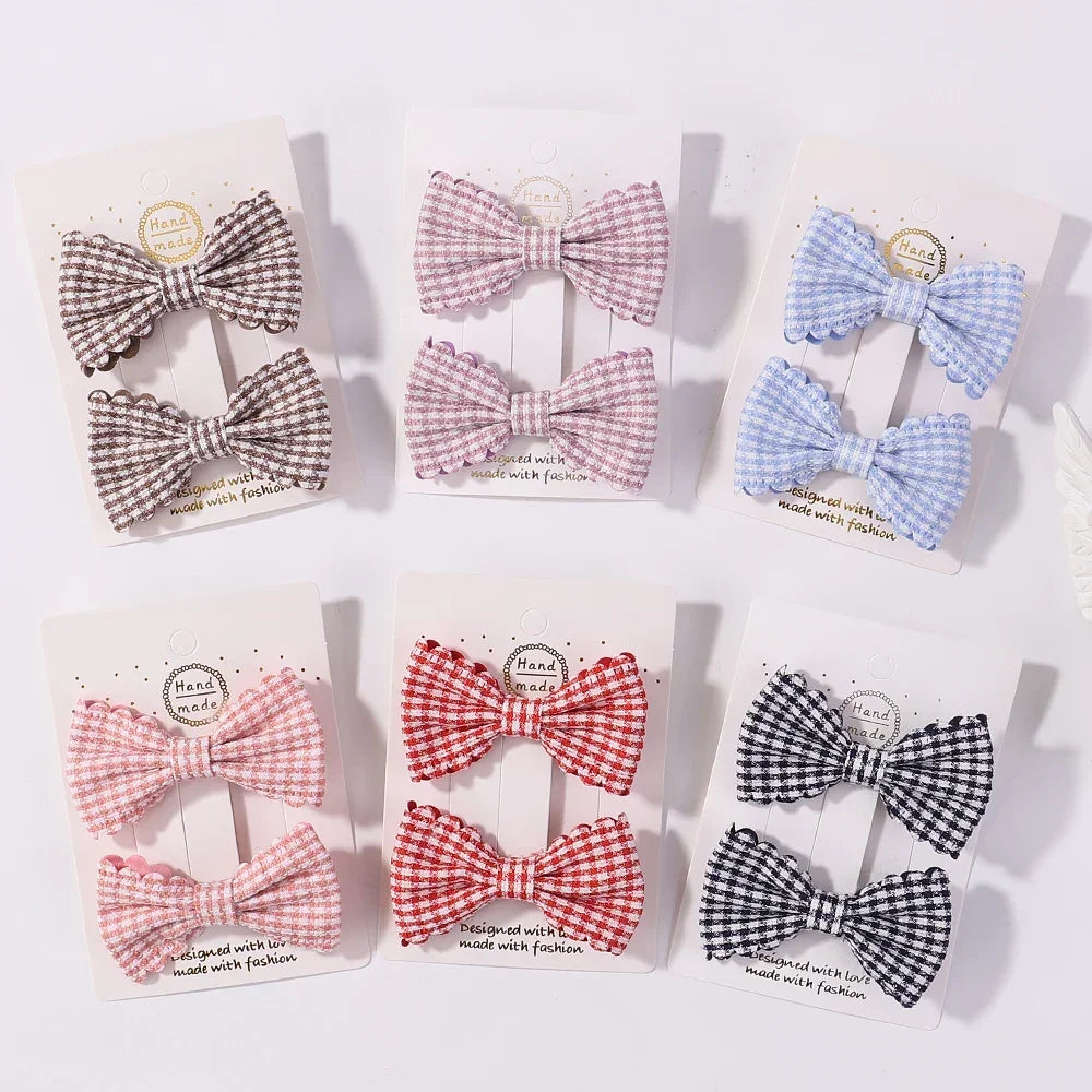 Soft Cotton Baby Mini Hair Bows