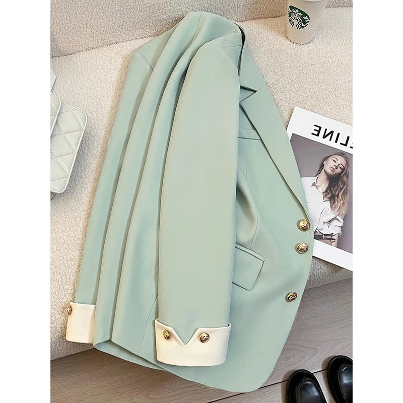 Spring & Autumn Korean Style Women's Blazer