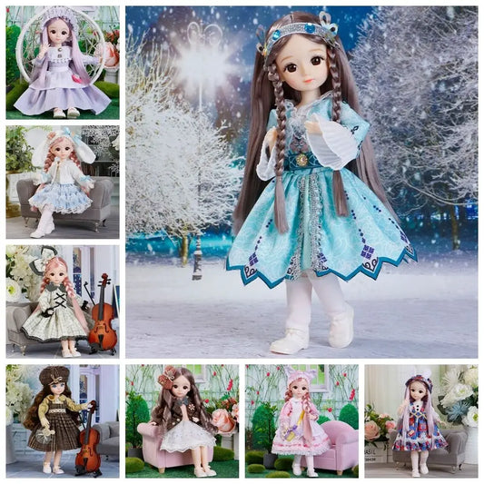 30cm 1/6 BJD Doll with Removable Joints