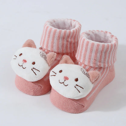 Newborn Baby Soft Cotton Winter Socks