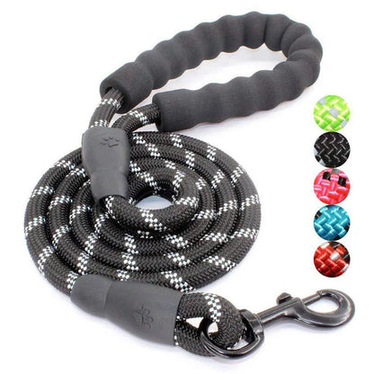 Reflective Padded Handle Pet Leash