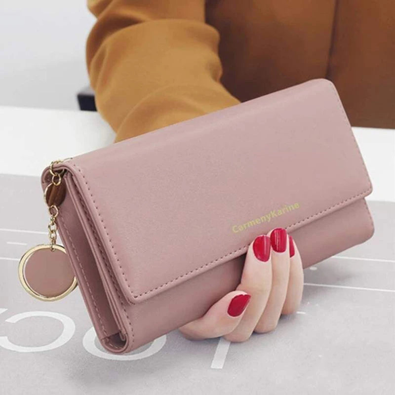 Pochette porte-cartes grande capacité pour femme