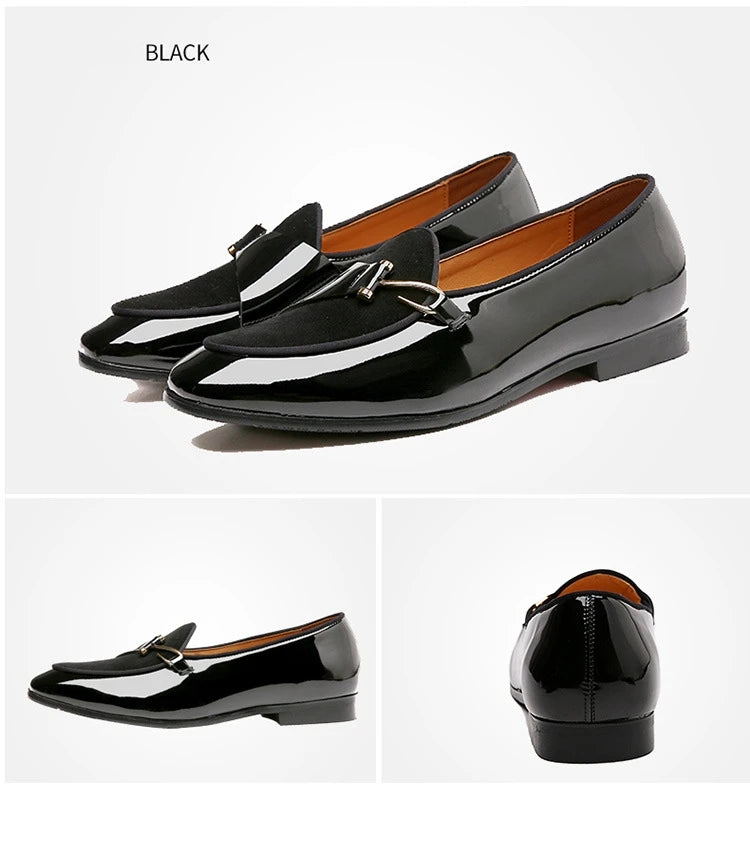 Mocassins à bride moine pour hommes