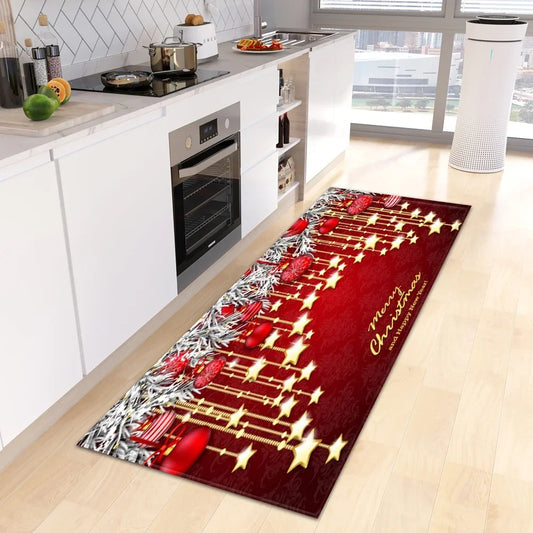 Christmas Themed Anti-Slip Kitchen & Floor Mat