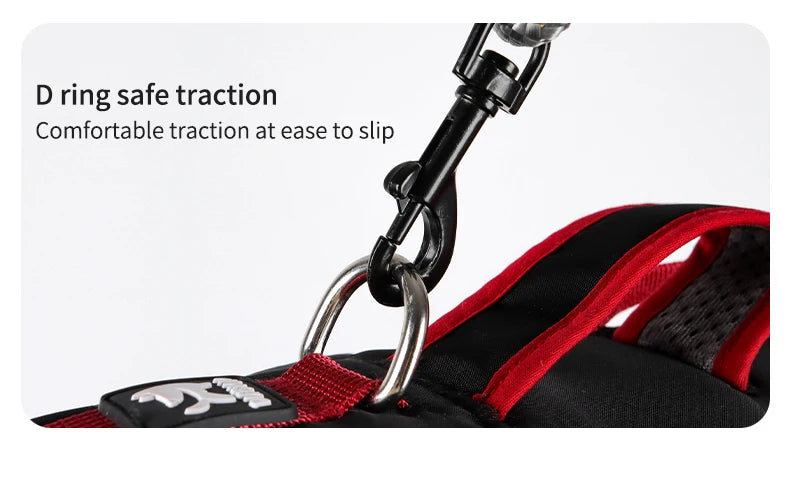 Pet Rainproof Bulldog Anti-slip Night Reflective Harnesses