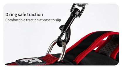 Pet Rainproof Bulldog Anti-slip Night Reflective Harnesses