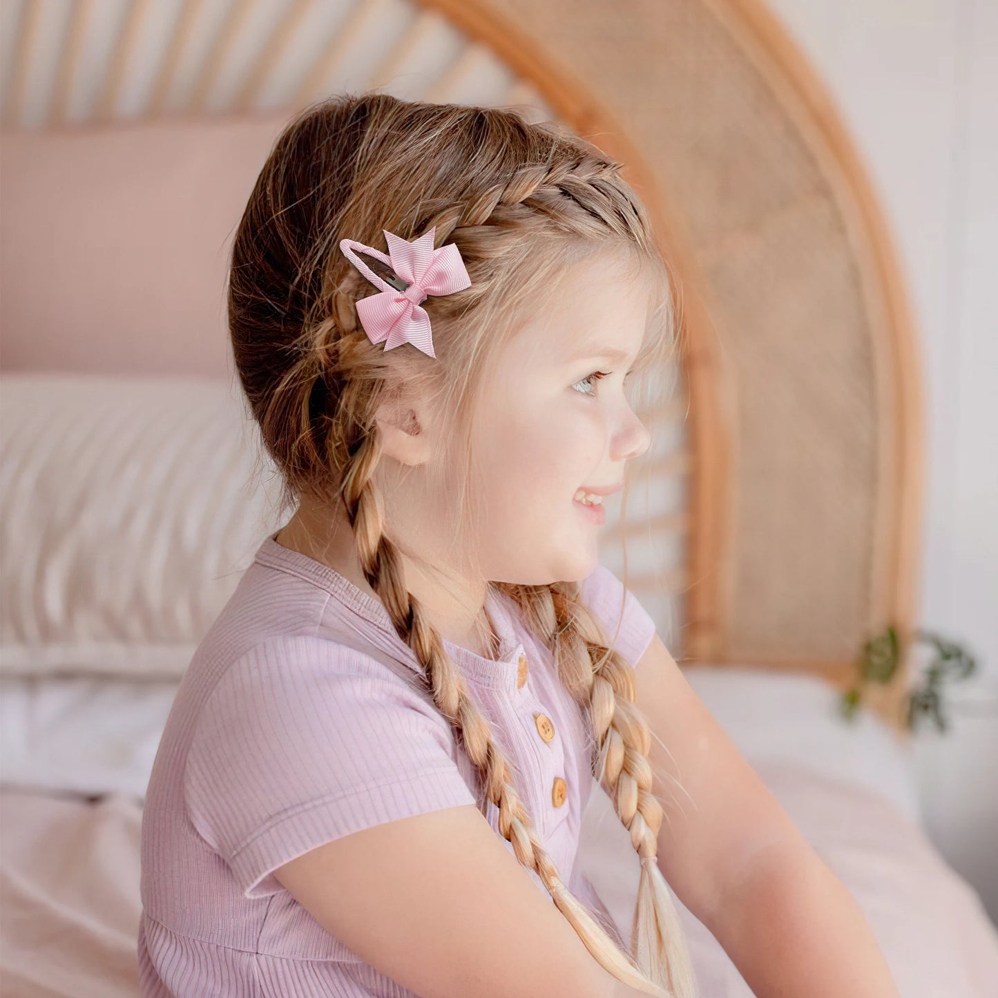 Baby Girl's Boutique Grosgrain Ribbon No Slip Hair Clips