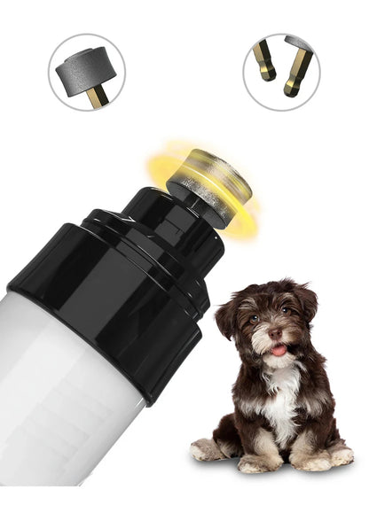 Broyeurs à ongles silencieux et rechargeables par USB pour animaux de compagnie
