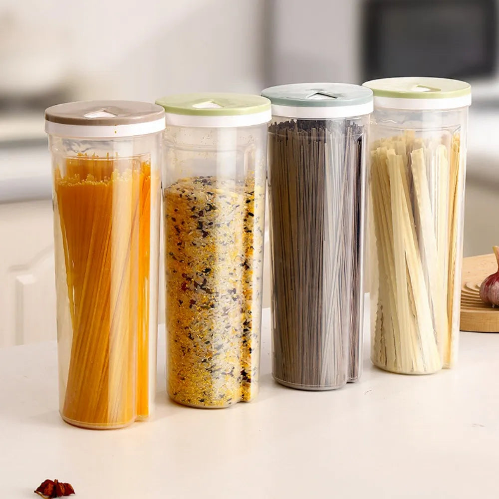 Transparent Sealed Noodle & Grain Storage Jar