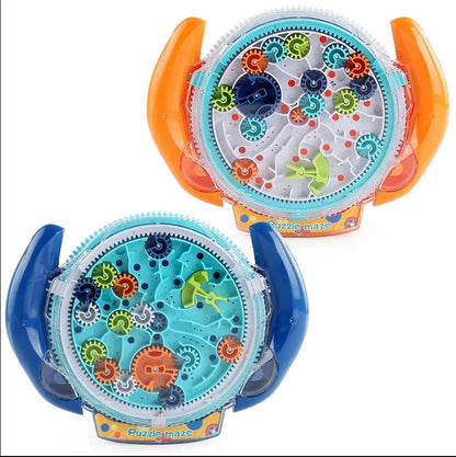 Puzzle 3D pour enfants, labyrinthe à billes et engrenages amusants