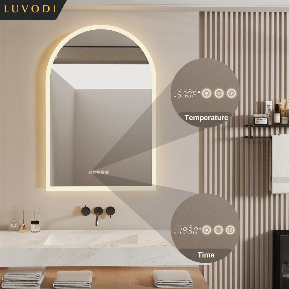 bathroom vanity mirror light