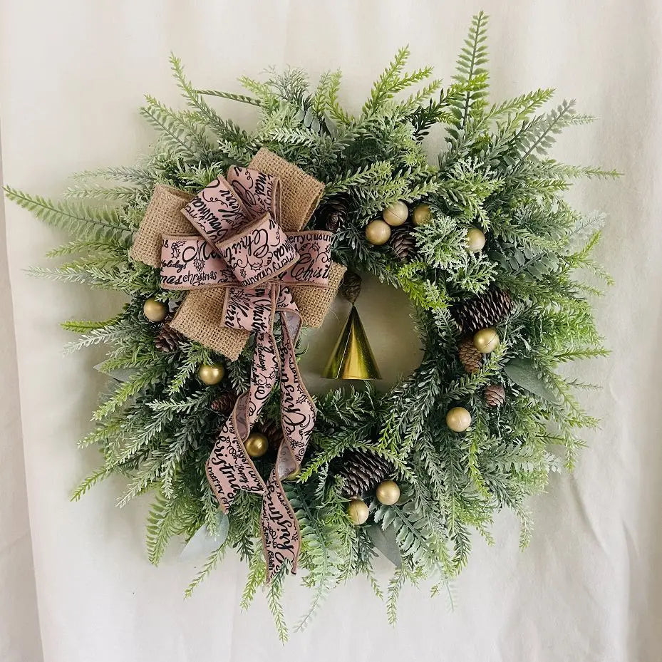 pine christmas wreath
