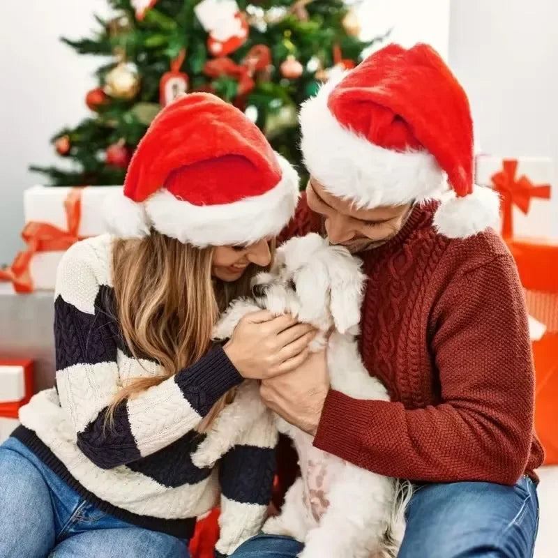 Red Christmas Holiday Santa Hat