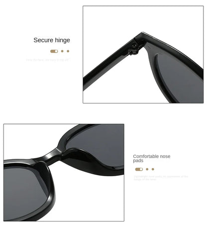 Lunettes de soleil rétro dégradées aux rayons UV