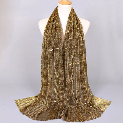 Silk Corduroy Women's Scarf & Shawl