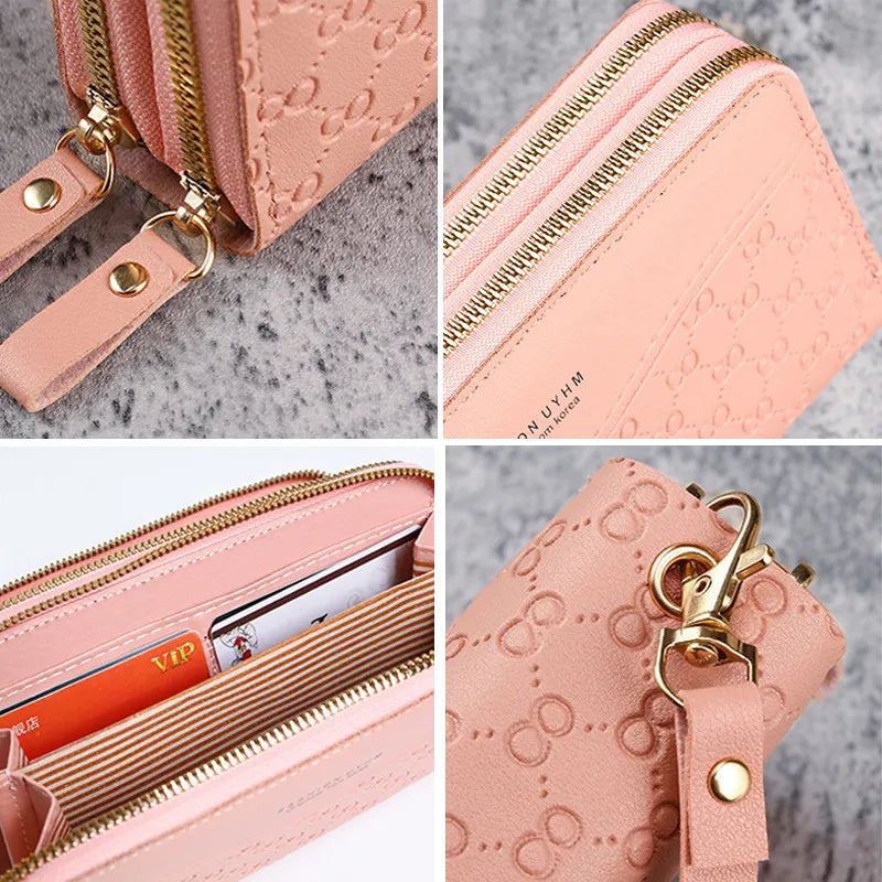 womens wallet zipper