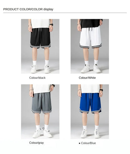 Summer Mesh Breathable Sports Men Shorts