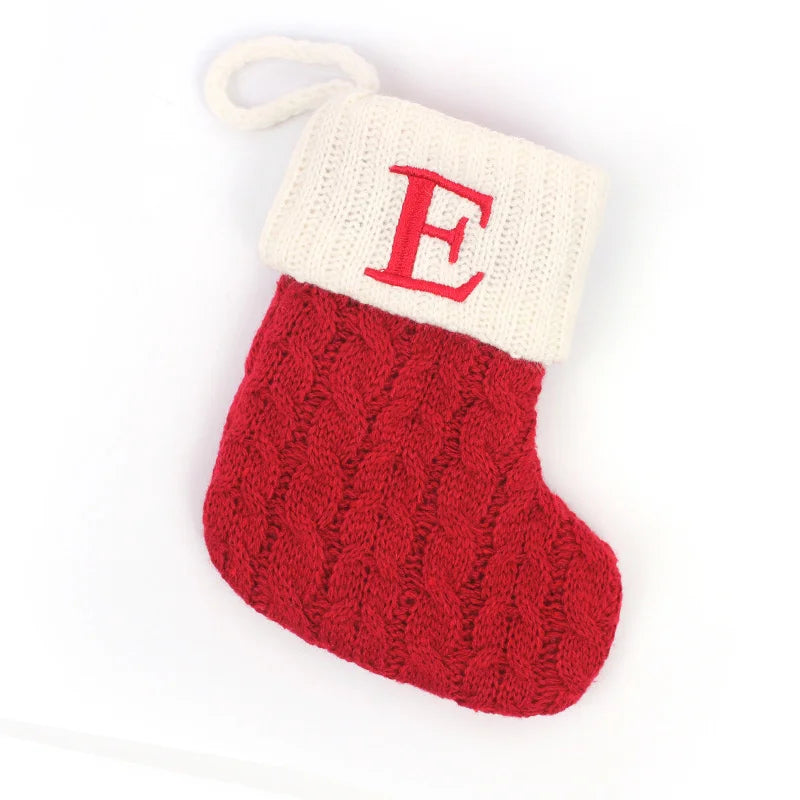 knitted christmas stockings
