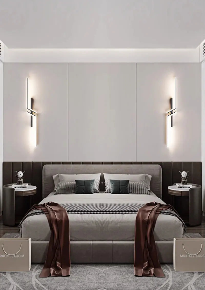 Applique murale longue LED contemporaine