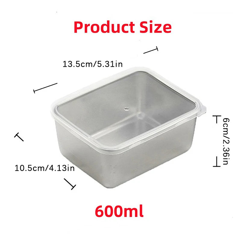 Stainless Steel Food Storage Box