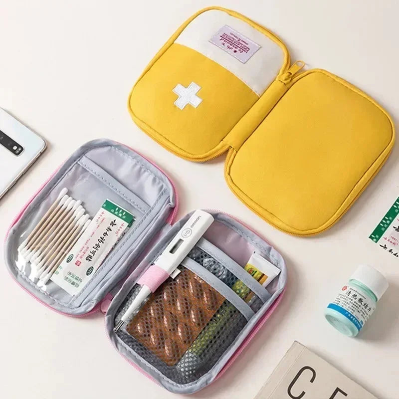 Travel First Aid Kit & Medicine Storage Bag