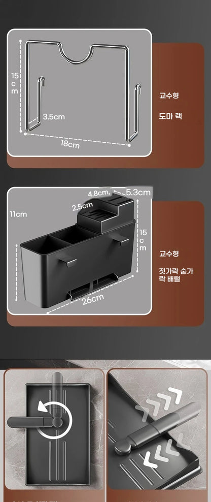 Stainless Steel Kitchen Organizer Shelf