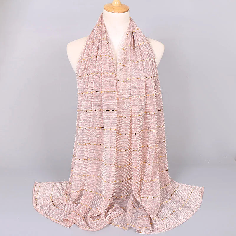 Silk Corduroy Women's Scarf & Shawl