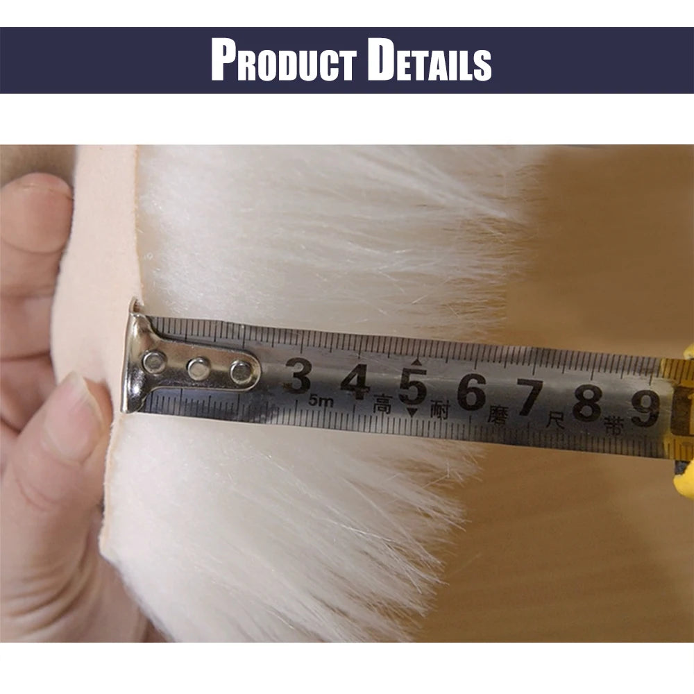 Faux Non Slip Bedroom Shaggy Mats