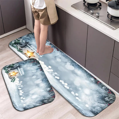 Christmas Kitchen Floor Mat Doormat