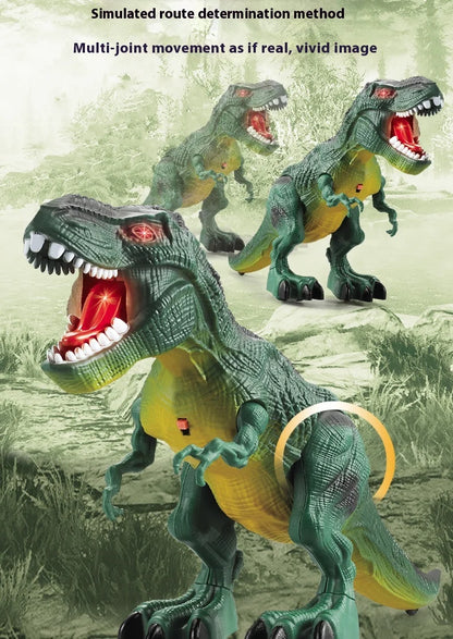 Grand dinosaure robotisé électrique qui marche