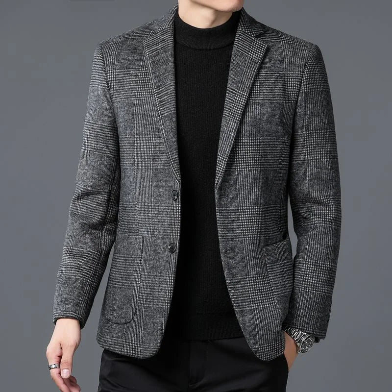 Autumn & Winter Men Single Breasted Classical Blazers