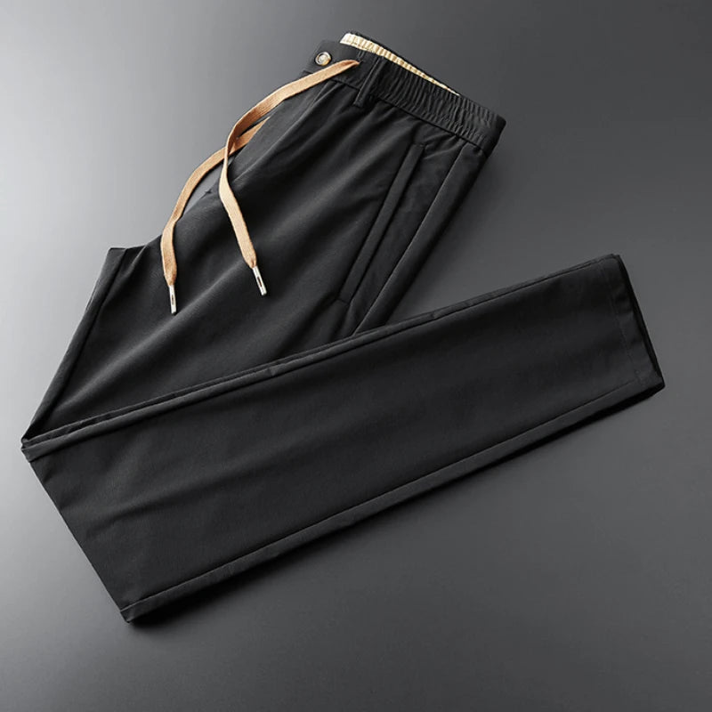 mens black trousers